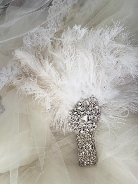 Celeste | Luxe Crystal Fan