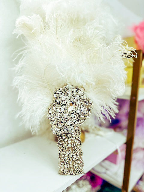 Celeste | Luxe Crystal Fan